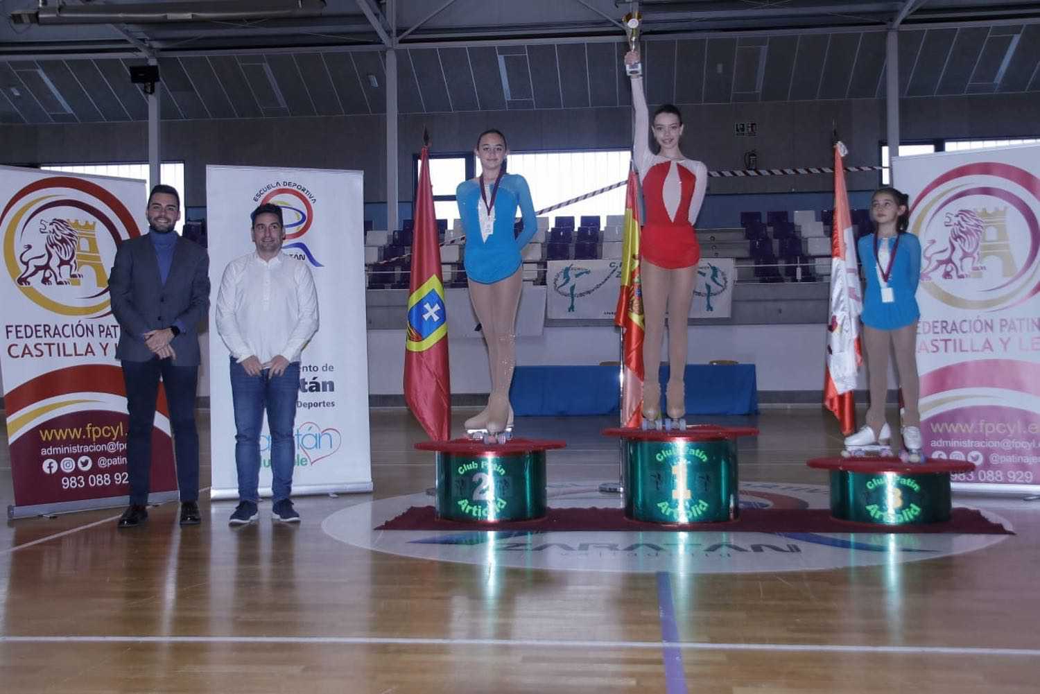 El Club Patín Artiolid Zaratán cosecha cuatro medallas de oro en el X Trofeo Promesas del Patinaje