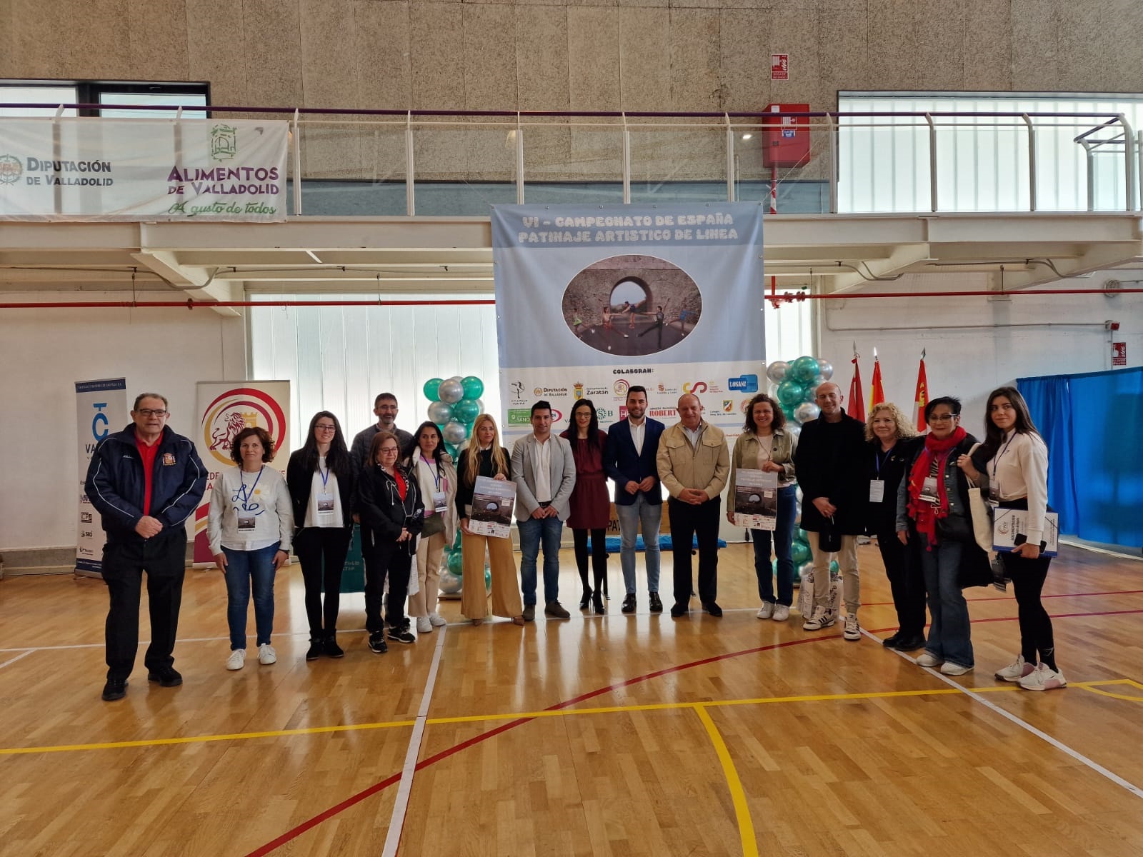 Zaratán acoge el VI Campeonato de España de Patinaje Artístico en Línea, con un centenar de participantes y tintes solidarios