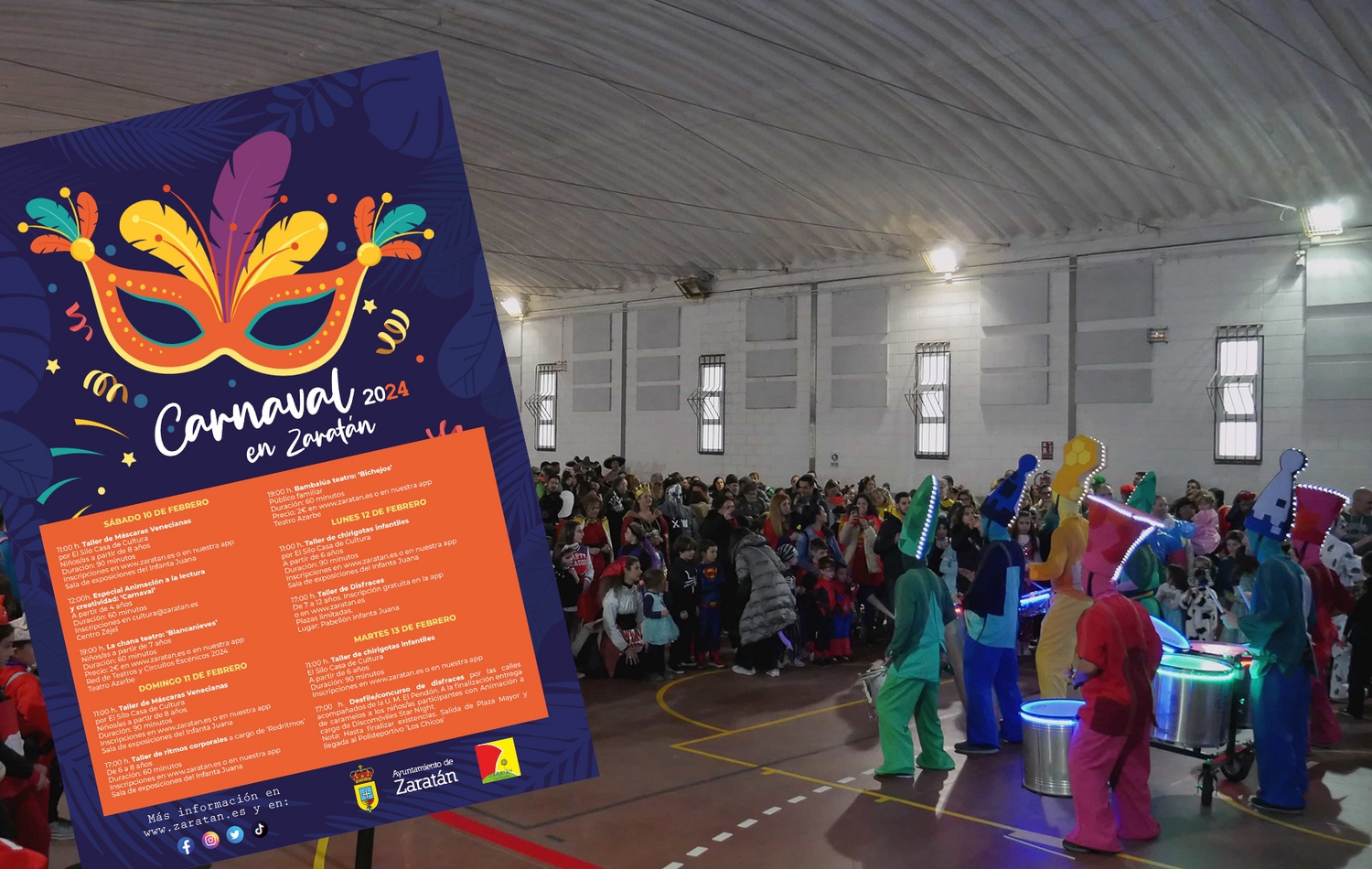El Carnaval llega a Zaratán con una programación divertida y variada