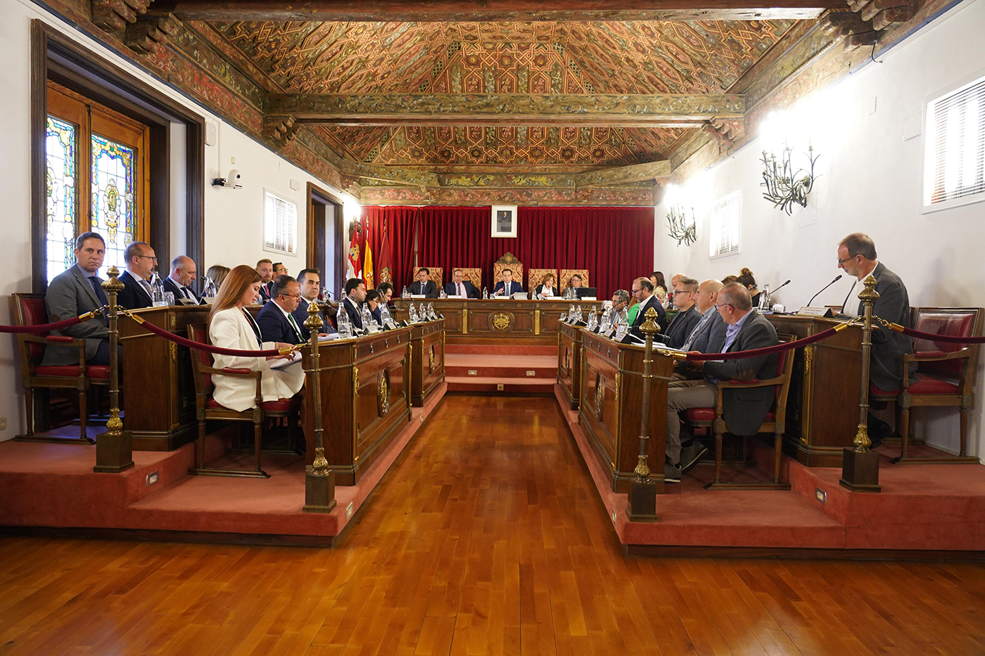 El PP de la Diputación reprocha al PSOE «haber votado en contra de mejorar la seguridad en nuestros municipios»