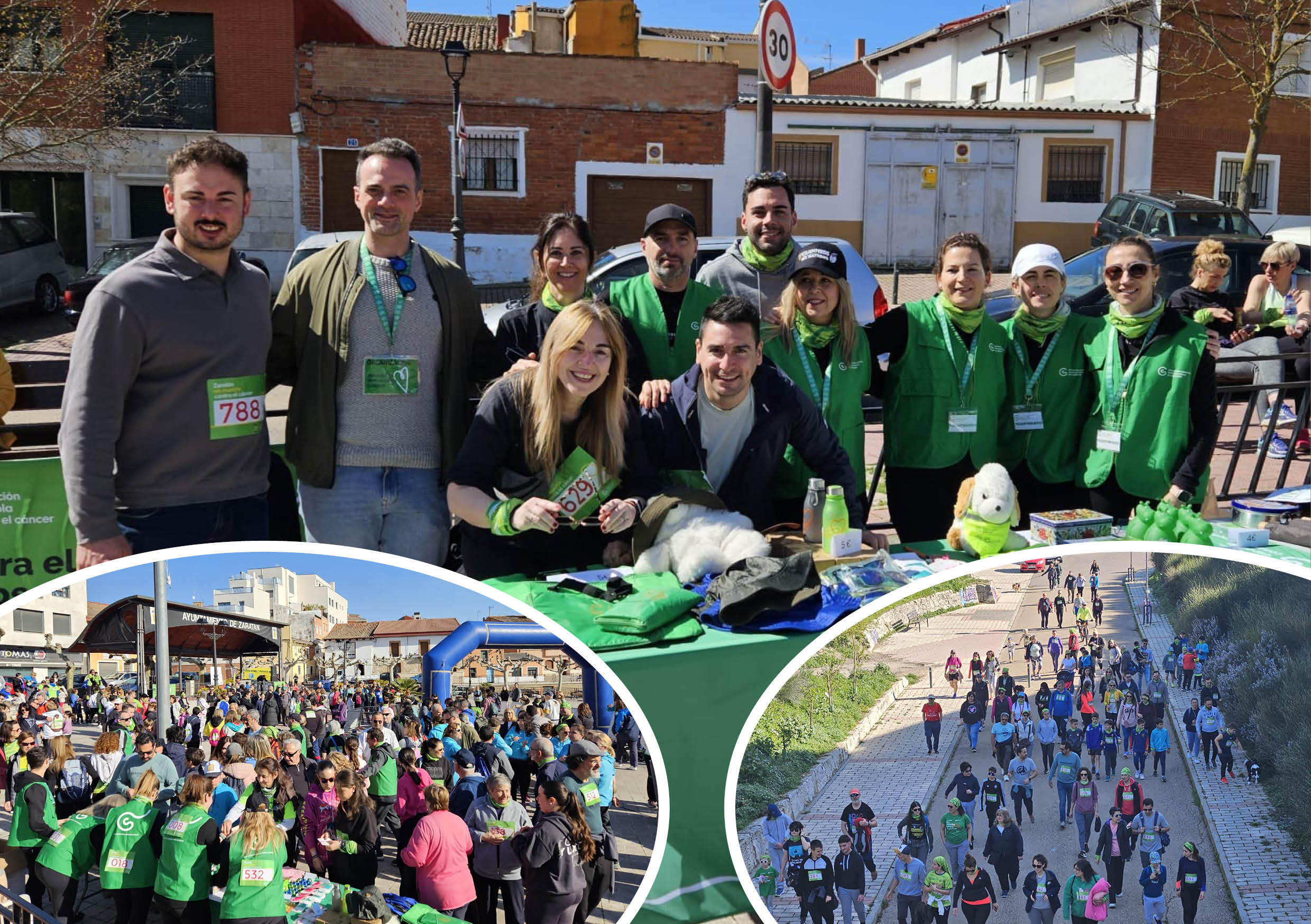 La III Marcha contra el cáncer de Zaratán se supera con cerca de 900 participantes y recauda más de 7.000 euros