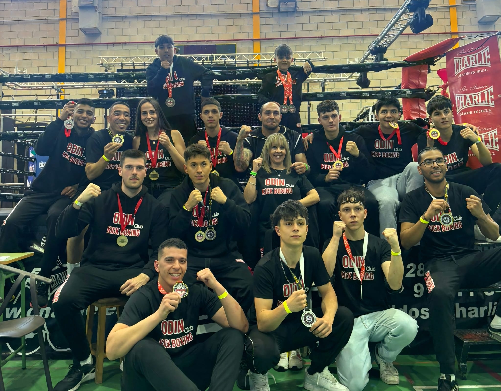 El club kick boxing Odín se cubre de gloria en el Campeonato Oficial de Madrid