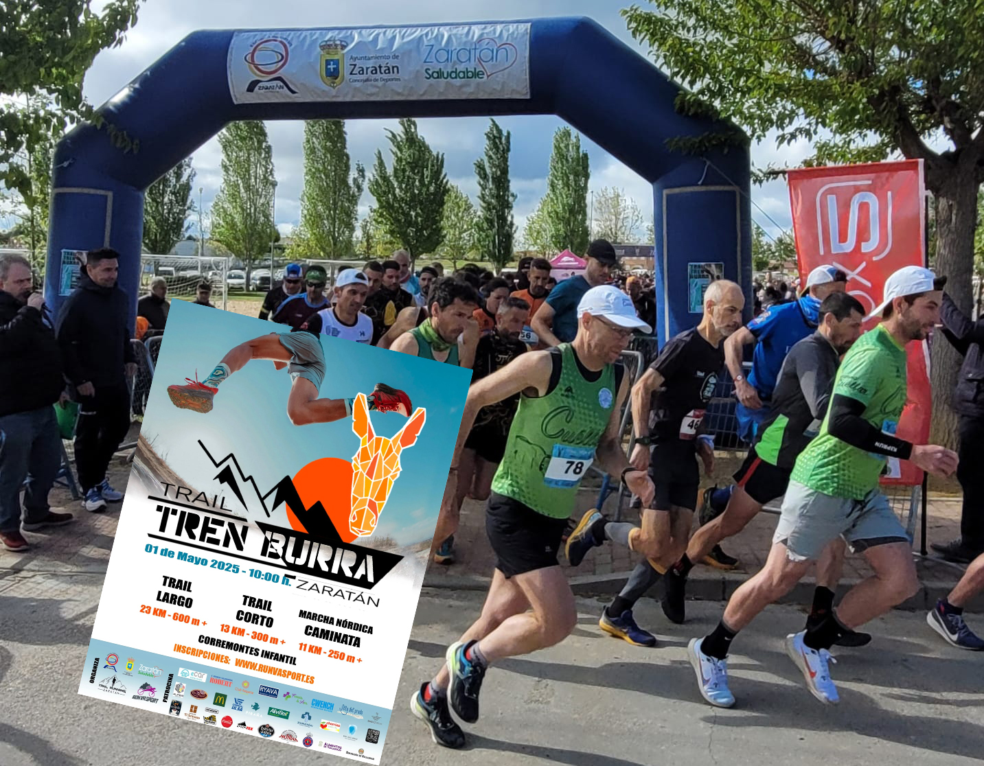 La VII edición del Trail Tren Burra acogerá a más de 400 corredores